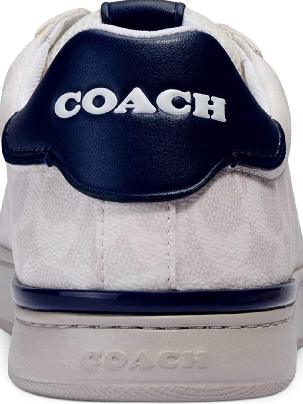 New in box Coach Lowline Low Top Sneakers – Chalk / Cobalt – Men’s 11.5D - Picture 3 of 8
